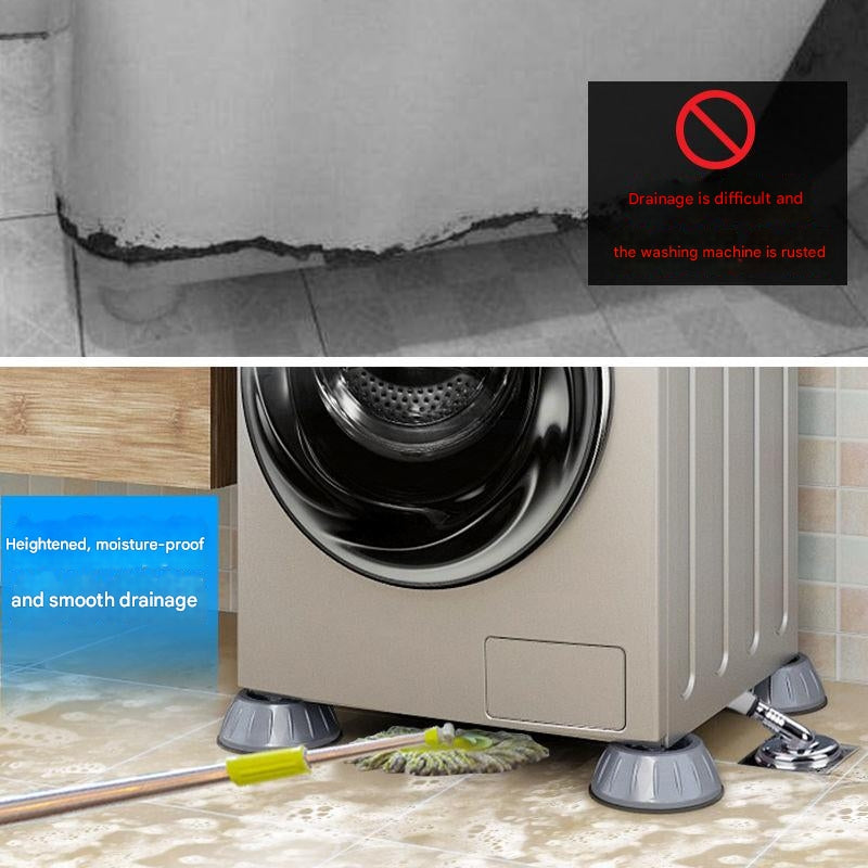 Washing machine foot pads anti-vibration pads drum pulsator universal heightening anti-slip moisture-proof pads refrigerator base