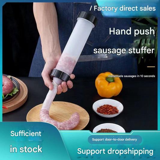 Manual sausage stuffer, household hand-push sausage stuffer, sausage stuffer, handmade sausage making machine, small sausage stuffer