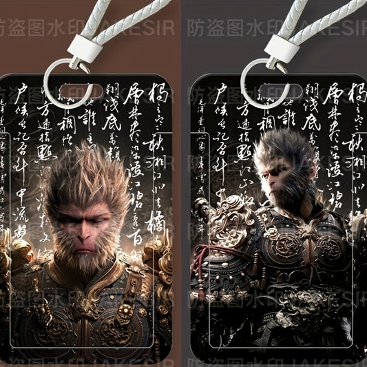 Wukong Peripheral Student Slide Card Set Meal Card Bus Card ID Card Protective Cover Access Control Campus Card Holder